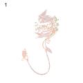 Bookmark Stationery Eye-catching Bookmark Metal Retro Book Clip. 