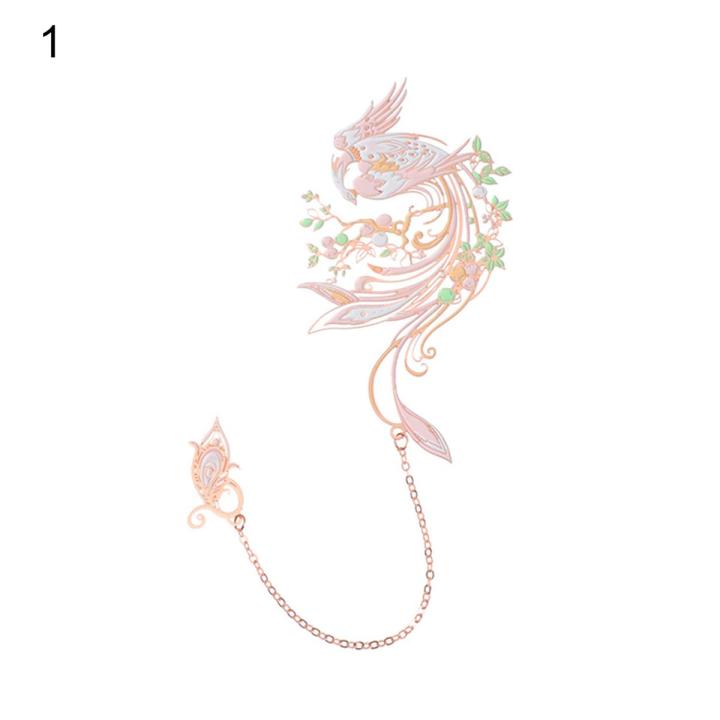 Bookmark Stationery Eye-catching Bookmark Metal Retro Book Clip