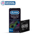 Durex Condoms Extended Pleasure 12 Pieces. 
