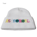Travis Scott Knitted Hat ASTROWORLD Beanie Winter Warm Wish You Were Here. 
