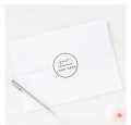 Business Thank You Stickers Custom Logo Round - Your Design. 