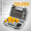 Tolsen 9 Pcs Bi-Metal Hole Saw Set - AE. 