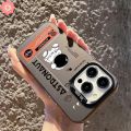 For Oppo A18 A12 A17 A53 A57 A54 A77 A77s A17k A98 A17k A38 A78 A58 A76 A5s A3s A52 A52 A16s A9 A1K A16 A74 A31 A5 Reno 5F 5 Cute Cartoon Astronaut Plating Metal Lens Soft Case. 
