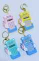 Mini cute Calculator for girls - Key chain calculators - school bag keychain - Exams supplies, smart looks - Different colors. 