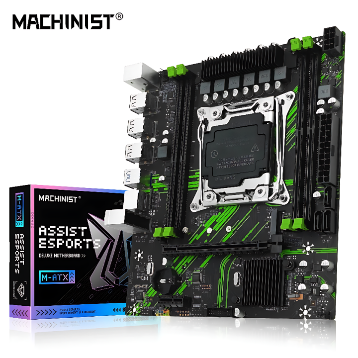 Machinist X99 PR9 Gaming Motherboard for Intel Xeon E5 V3/V4 Series Processors
