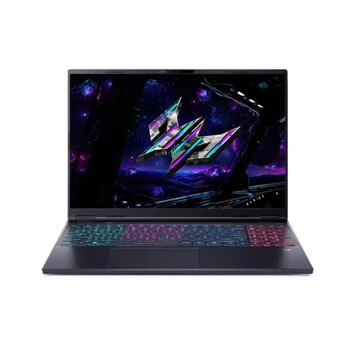 Acer Predator Helios Neo 16S AI PHN16S-71-956N Gaming Notebook Intel Core Ultra 9 275HX, 16GB DDR5, 1TB PCIe NVMe SED SSD, NVIDIA GeForce RTX 5060 8GB GDDR7 Graphics,16″ OLED Display, Windows 11 Home, Abyssal Black Color, 1 Year Acer Official Warranty