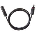 Solar Panel Extension Cable with MC4 Male to Female Connectors. 