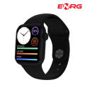 Energy - ENRG Smart Watch 1.75 Inche HD Full Edge To Screen With Crown Rotating Function Bluetooth Call Dial And Split Display For Android IOS Device Black. 