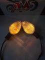 GS 150 Indicator Light Set (Left & Right) — Clear Lens Blinkers, Direct Stock Replacement for Suzuki. 