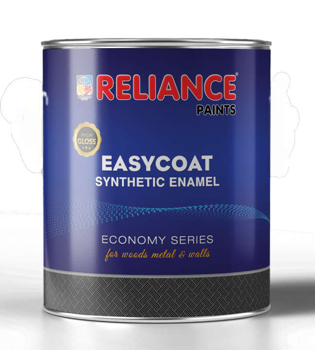 Reliance Easy Coat Super Gloss Oil Paint Synthetic Enamel Paint For Wood & Metal & Wall  All Colors Quarter 0.91 Liter