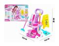 Chohtai Pretend and Play Household Cleaning Car Trolley With All Accessories For Kids - M10517. 
