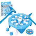 Creative Plastic Ice Breaking Game Toy Penguin Frog Animals Green/Blue/Yellow Decompression. 