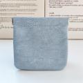 Shrapnel automatic closing portable mini storage bag female lipstick data cable cosmetics aunt towel simple storage bag. 
