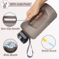 GEMFUL Water Bottle 2.2 Litre Big Sports Water Jug BPA-free Leakproof for Gym Travel Camping Outdoor Sports. 