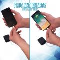 Atomic Charge Wallet - Wallet & Phone Charger 2500 mAh Sealed New. 