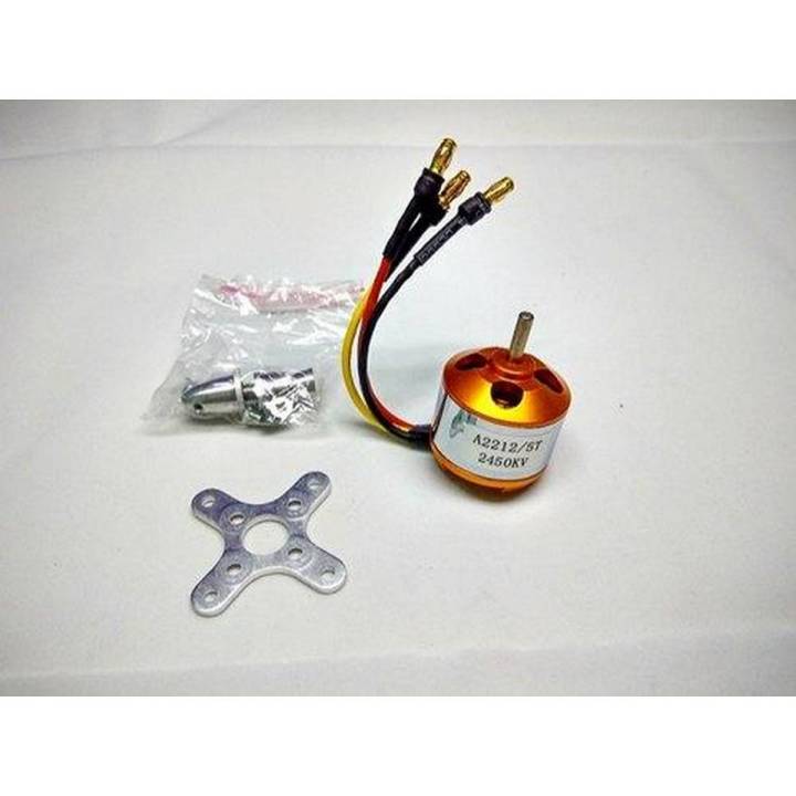 A2212/10T 2450KV Brushless DC Motor BLDC