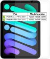 Protector For iPad mini 6 2021 Screen Glass Protector for  iPad mini 7 (A17 Pro) 2024 Screen Protector A2567, A2568,  A2569, A2995, A2996. 