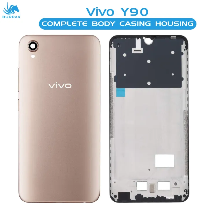 Vivo%20Y90%20Housing%20Middle%20Frame%20With%20Side%20Button%20and%20Camera%20Lens%20Complete%20Body%20Casing%20Replacement%20For%C2%A0Y90%20-%20Golden%20-%20Image%202