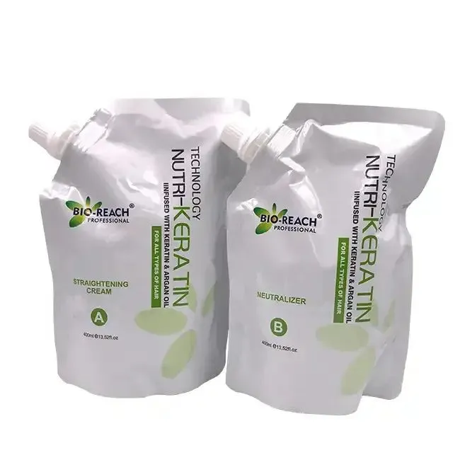 BIO-REACH%20Hair%20Straightening%20Permanent%20Keratin%20Nutri%20Hair%20Cream%20&%20Neutralizer%20-%20400ml%20-%20Image%208