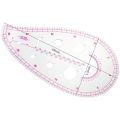 Sewing Ruler Set (4 Pcs) - Metric Ruler Set French  Pattern Grading Ruler Dressmaking Drawing Drafting Measure Template Tools 4 Style For Designers. 