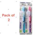 COBOR Toothbrush Deep Clean Super Soft Adult Tooth Brush with Crystal Handle Professional Oral Care E-880. 