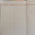 Office Attendance Register Time In/out Pack Of 1. 