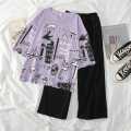 New Design Flapper Design Trouser Night Dress For Women And Girls Full Seleves Night Suit For Women Best For Night Wear. 