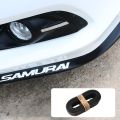 New 2.5 m Samurai Universal Bumper Lip -Black-. 
