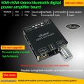 XY-C50L MINI Bluetooth 5.0 Wireless Audio Digital Power amplifier Stereo board 50Wx2 Bluetooth Amp Amplificador 3.5MM USB APP - XY-C50L With 12v5a. 