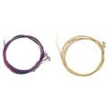1 Set Rainbow Colorful Color String for Acoustic Guitar & 6 Pcs E, A, D, G, B, E nickel plated steel Guitar Strings Set. 