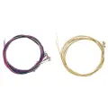 1 Set Rainbow Colorful Color String for Acoustic Guitar & 6 Pcs E, A, D, G, B, E nickel plated steel Guitar Strings Set. 