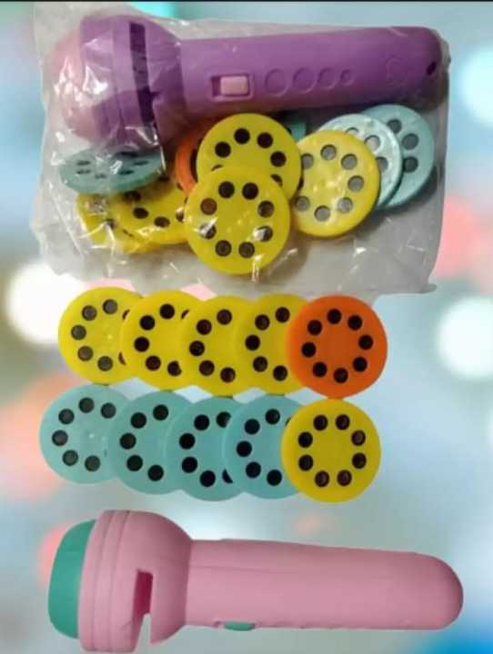 Projector Flashlight for Kids Very Best Gift for kids, Early Childhood Educational Toy Birthday Gift Projector Torch for kids