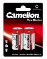 Camelion alkaline C size batteries – LR14 (2 batteries). 