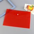 Pack of 5 | Clear Filing Document Folders | Transparent Filing Envelopes | Waterproof Plastic Envelopes | File Holder Filing Document | Poly Envelope with Snap Button Closure for A4/FC paper. 