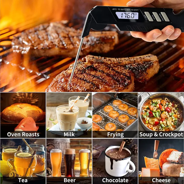 M%C3%A0x%C3%BBn%C3%AE%20Meat%20Thermometer,%20Digital%20Instant%20Read%20Meat%20Thermometer%20for%20Cooking%20and%20Grill,%20Waterproof%20Kitchen%20Thermometer%20with%20Backlight,%20Fast%20Cooking%20Thermometer%20for%20Grilling%20BBQ%20with%20Oven%20Thermometer%20-%20Image%208
