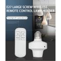 Remote Control Light Lamp Socket E26 E27 Bulb Base Holder Voltage: 90V-175V 50/60 Hz. 