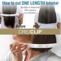 Hair STYLE Cutting Level Comb Haircut Accessory Level Instrument Equipment Rotating Ruler Help Hair Bangs Cut Hair Cutting Clips With Rotating Levels Trimming Bangs, Fringe, Cutting Split-ends, Creating Layers with Salon Perfect Results From Home. 