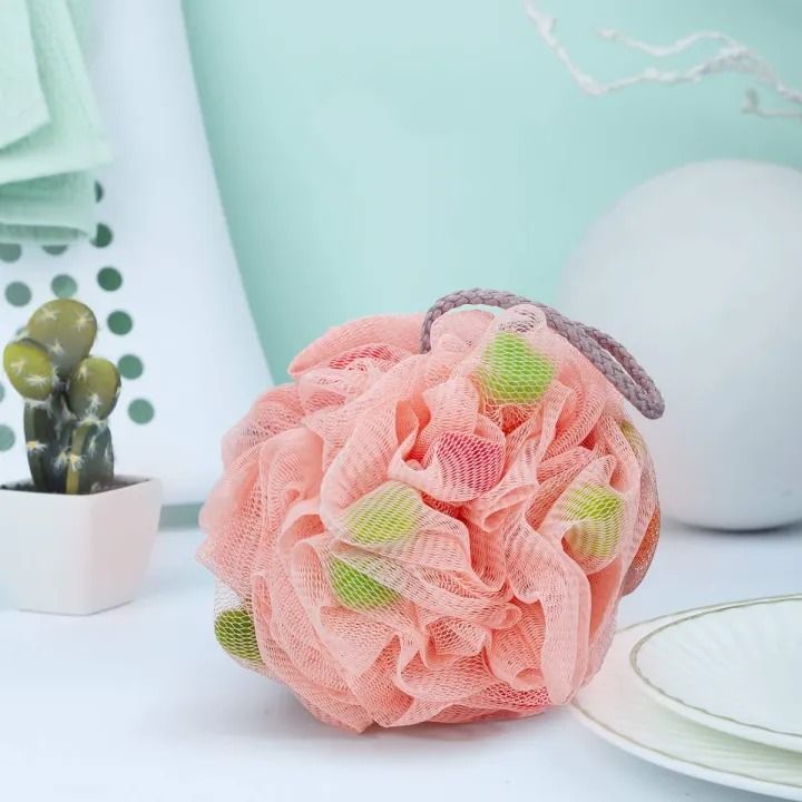 Bathing Skin Balls Shower Back loofa Sponge Bathing Balls exfoliating Body loofah Sponge Shower Bubble Body Sponge Bath Sponge Dead Skin Shower Bath loofah Bath Flower Mesh