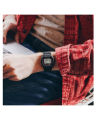 Casio G Shock 5000 Series Shock Resistance Mens Square Black Resin Case Digital Alarm Stop Watch Timer LED Backlight (Super Illuminator) Full Auto Calendar (to year 2099) Multi-Function Black Bio-Based Resin Band Watch-DW-5000R-1ADR. 