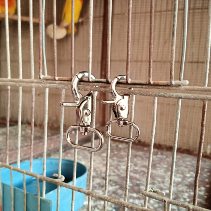 Pack of 5 Imported Metal Cage Door Lock for Bird & Pet Cages