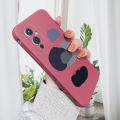AMORVOR for OnePlus 9 Back Cover Color Mixture Clouds Side design Soft Case Liquid Silicone Phone Cases. 