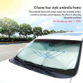 Car Umbrella Sun Shade Cover for Windshield UV Reflecting Foldable Front Car Sunshade Umbrella. 
