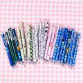 RHS Online 6PCS Cartoon 0.5mm Erasable Gel Ink Pen Exam Pens Diary Journal Pressing Pens Blue Ink. 