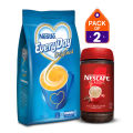 Nescafe Classic Coffee Jar 50g & Tea Whitener - NESTLE EVERYDAY Powder 850g Pouch - Original. 