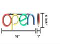 Outdoor waterproof hanging letter led neon sign bar open led mini flex neon lights signs lighting. 