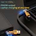4 in 1 65W Fast Charging USB To Type C PD Cable Fast Charger For iPhone 15 14 13 Pro Max Xiaomi Samsung Huawei PD Mobile Phone Cable. 
