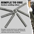 EASY TO USE Powder Cored Aluminum Welding Rod Lighter Low Temperature Easy Melt Aluminum Welding Rods Multifunctional N. 
