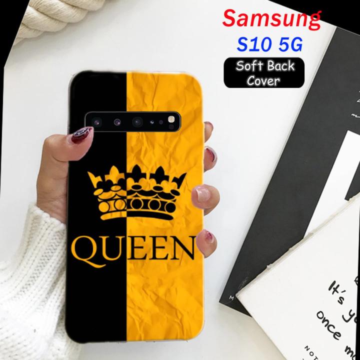 Samsung S10 5G Back Cover Girls Queen Style Mobile Back