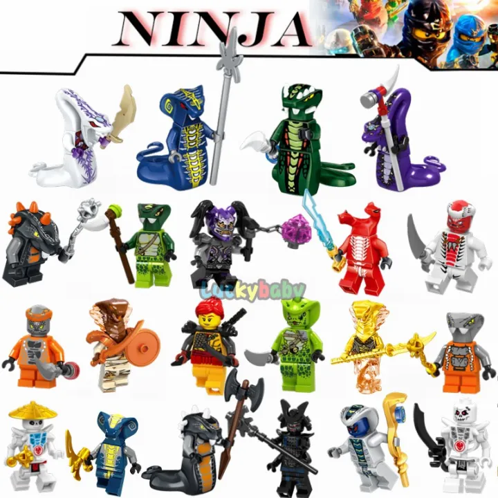 Lego%20Ninjago%20Snake%20Minifigures%20Skales%20Acidicus%20Pythor%20Chokun%20Ninja%20Movies%20Series%20Building%20Blocks%20Toys%20for%20Children%20-%20Image%203
