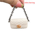 1:12 Dollhouse Miniature Handbag Chain Bag Shoulder Bag Purse Doll Decor Toys MJ. 
